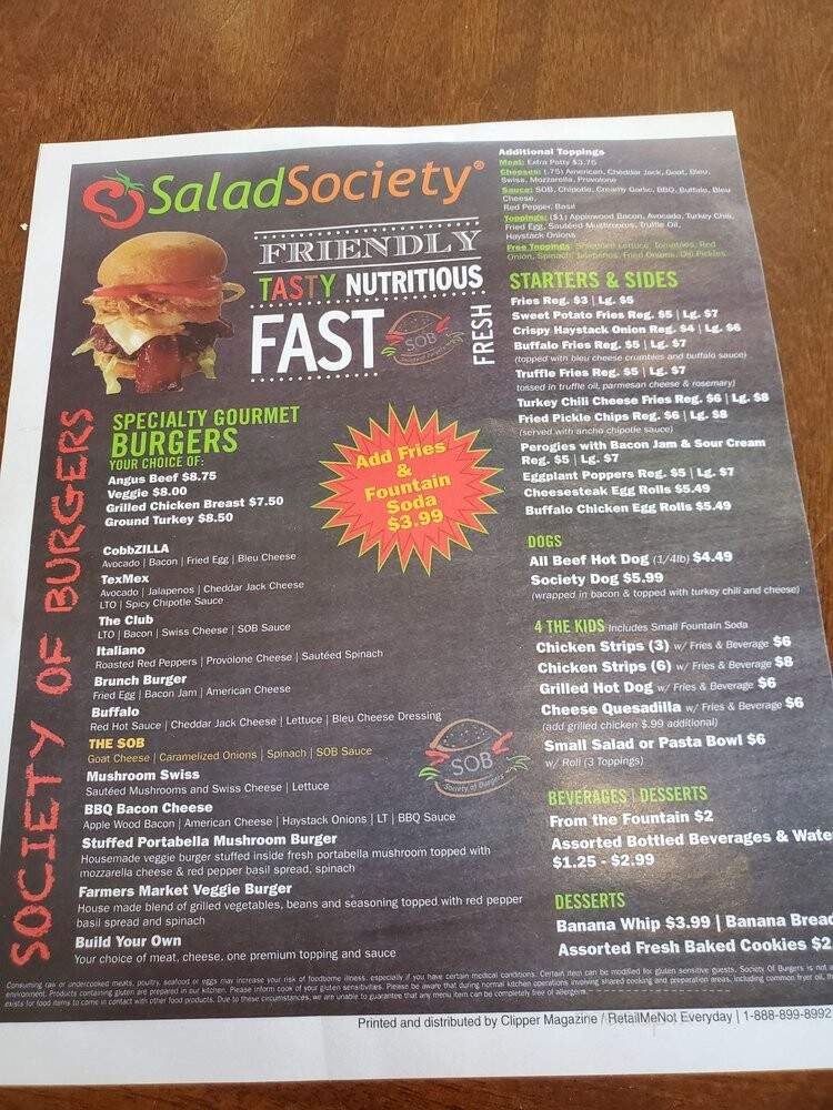 Salad Society - Washington Township, NJ