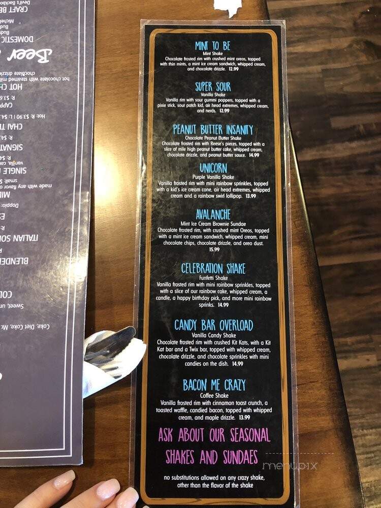 Mabel's Espresso Bakery Cafe - Powhatan, VA menu_pic