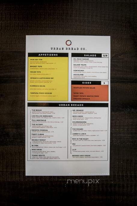 Hub Roti Cafe - Jeffersonville, IN menu_pic