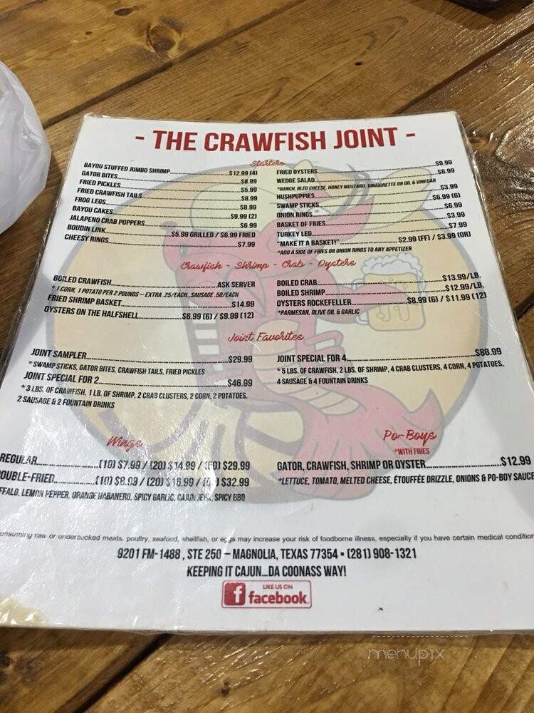Crawfish Joint - Magnolia, TX