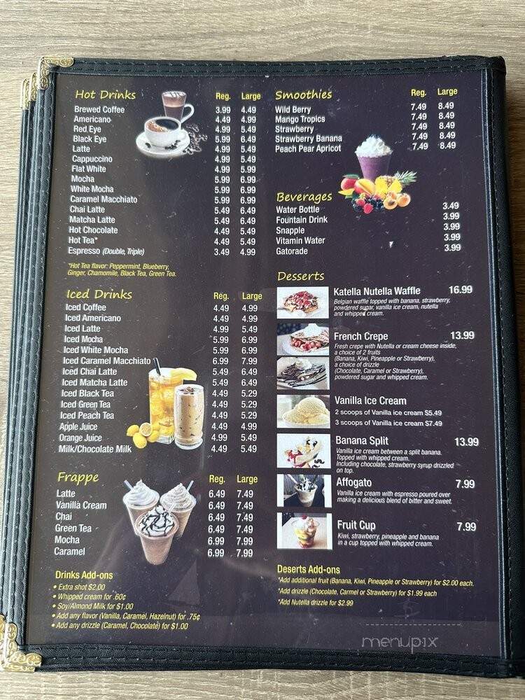 Brewberry Cafe - Anaheim, CA menu_pic