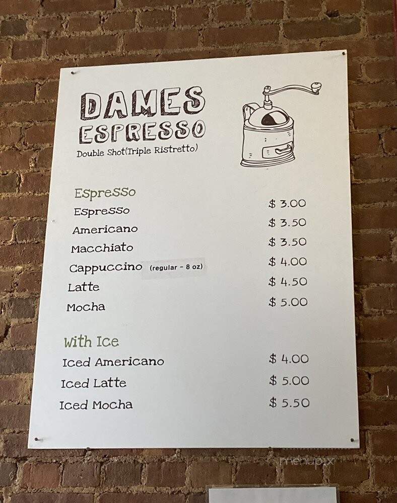 Dames Coffee Espresso Bar - Jersey City, NJ