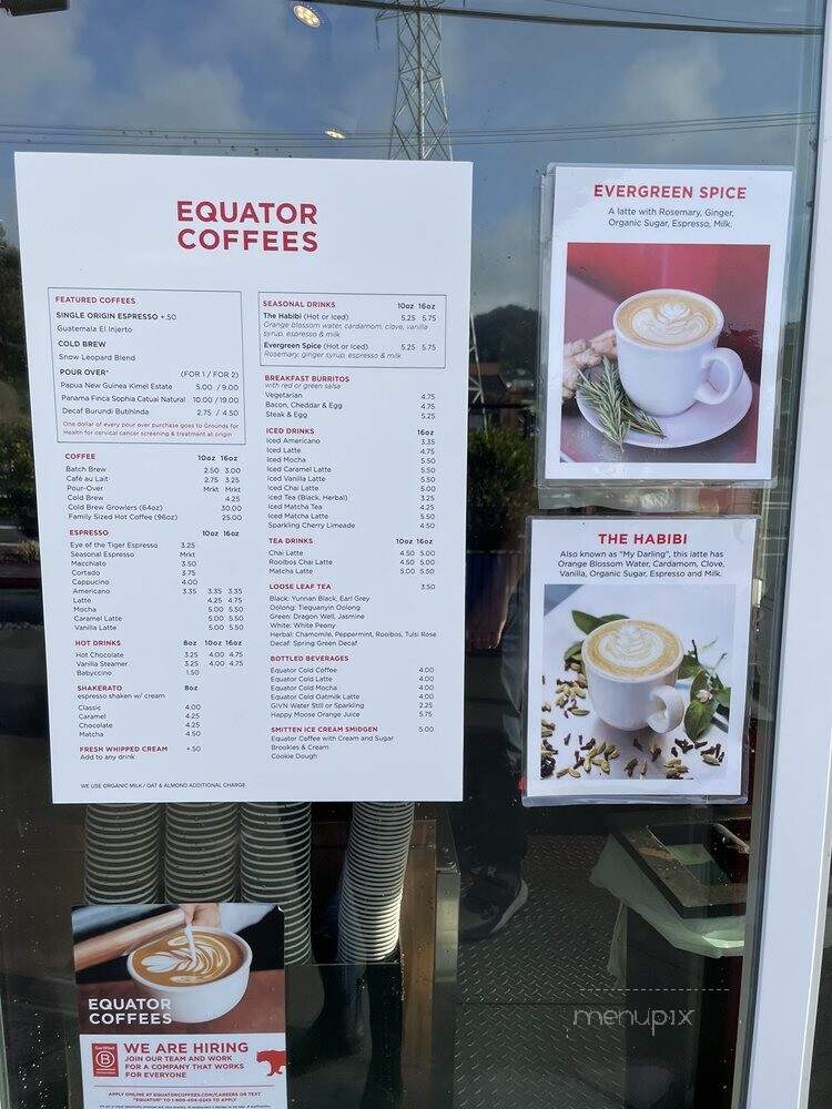 Equator Coffees at Proof Lab Surf Shop - Mill Valley, CA