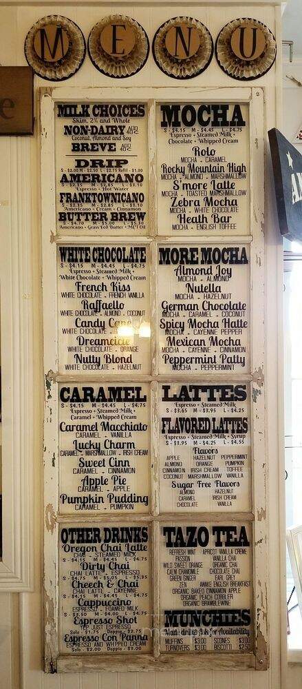 Owls Nest - Franktown, CO menu_pic