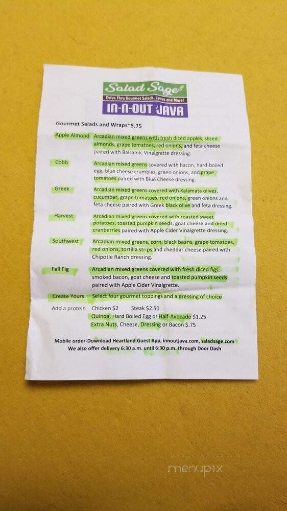In-n-Out Java - Dayton, OH menu_pic
