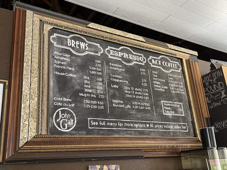 John Galt Coffee Company - Greeley, CO menu_pic