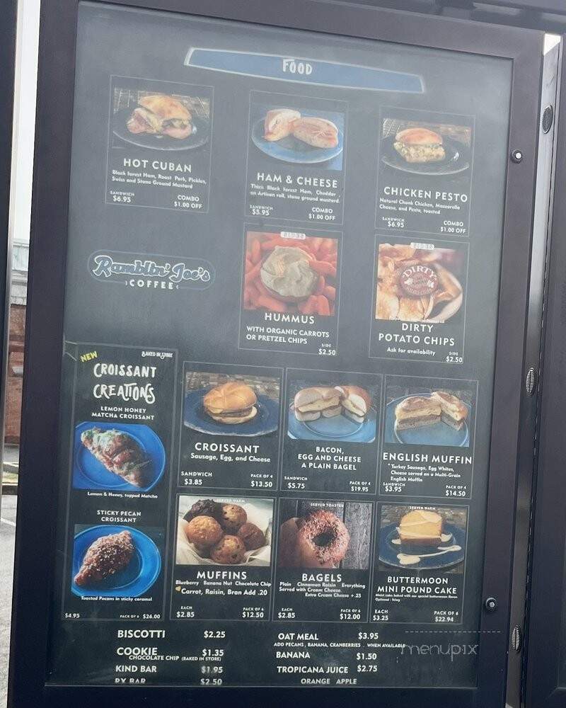 Ugly Mug Coffee - Memphis, TN menu_pic