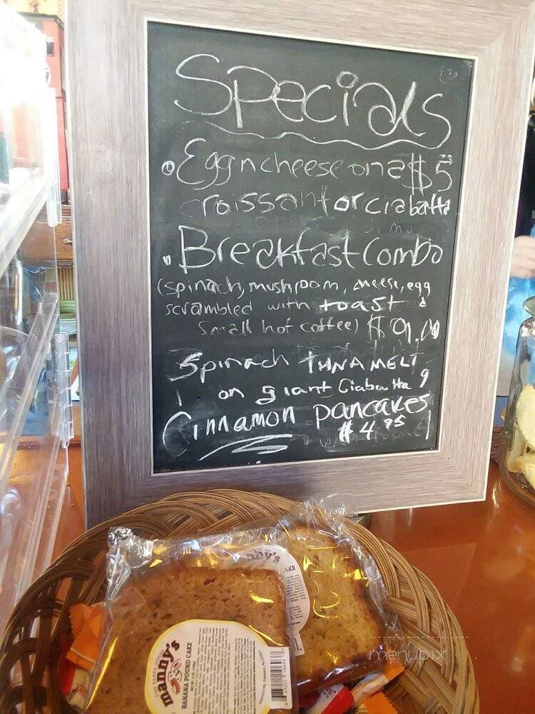 Van Gough Cafe - Baltimore, MD menu_pic