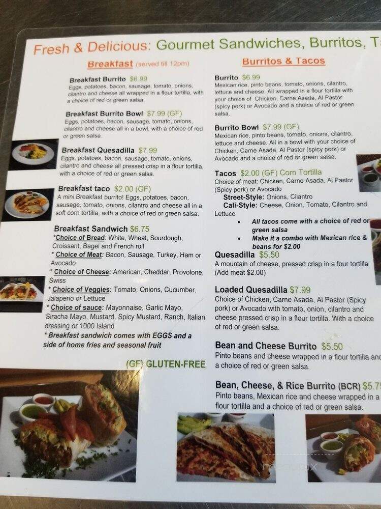 Newport Beach Corner Cafe and Market - Nbccafe - Newport Beach, CA menu_pic