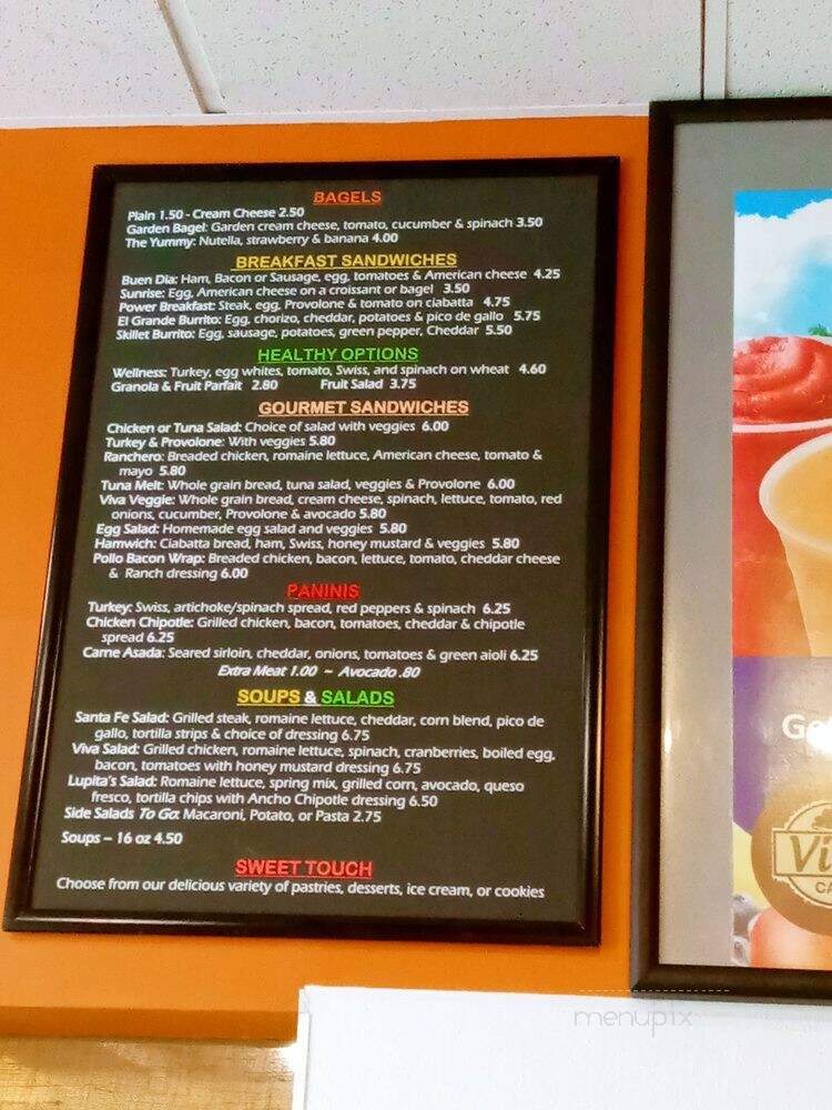 Viva Cafe - Las Vegas, NV menu_pic
