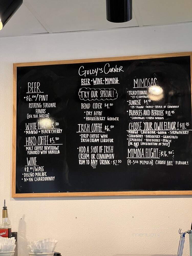 Goldy's Corner - Boise, ID menu_pic