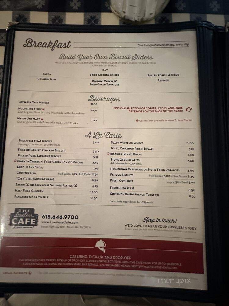 Musical Knives Cafe - Nashville, TN menu_pic