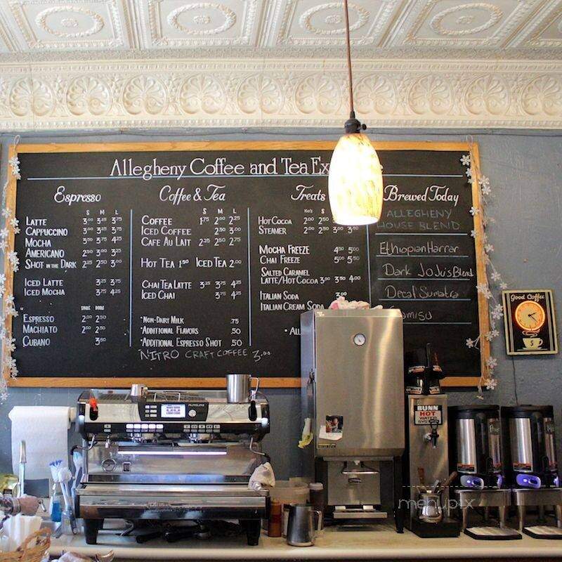 Allegheny Coffee and Tea - Pittsburgh, PA menu_pic