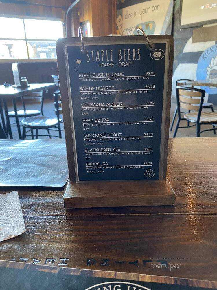 Flying Heart Brewing - Bossier City, LA menu_pic