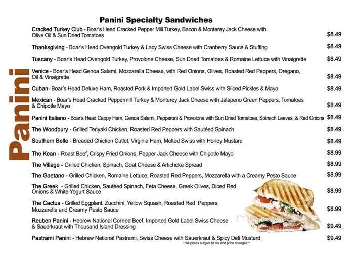 Good 2 Go Deli - Huntington, NY menu_pic
