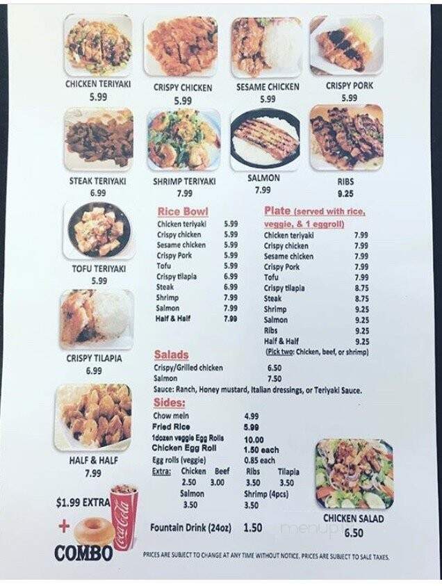 Fresh Donuts & Deli - Victorville, CA menu_pic