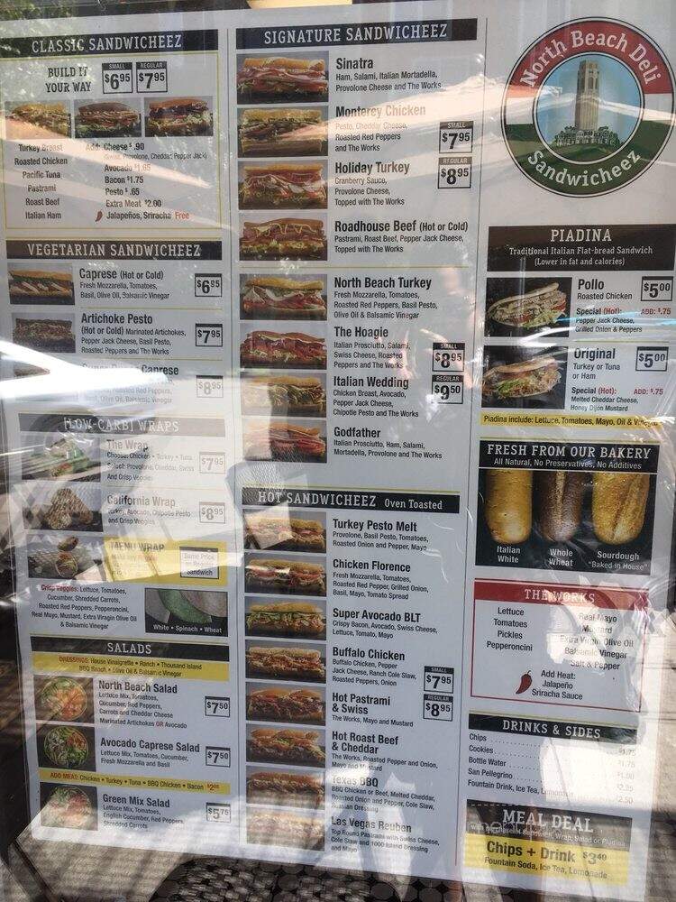 North Beach Deli - Oakland, CA menu_pic