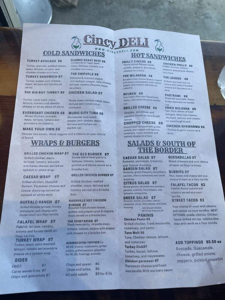 Cincy Deli and Ice Co. - Cincinnati, OH