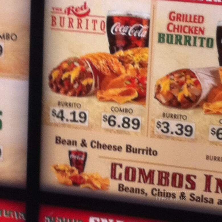 Hardee's / Red Burrito - Bear, DE menu_pic