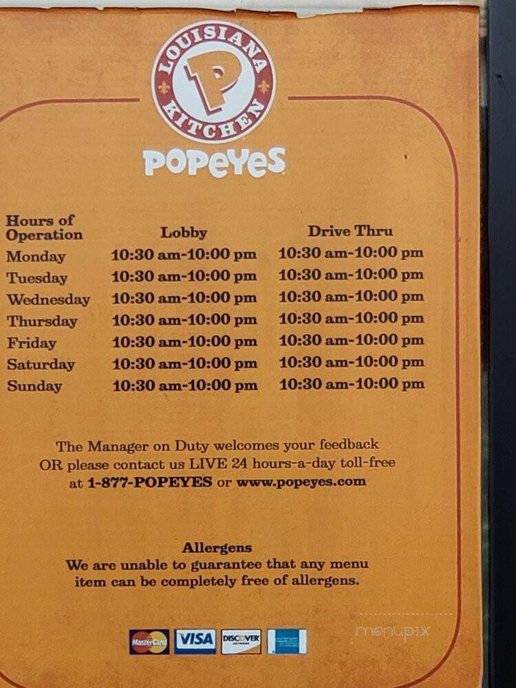 Popeyes Chicken - Santa Ana, CA