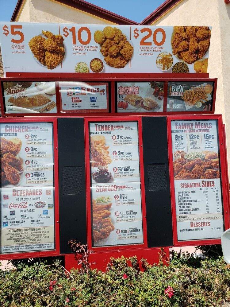 Popeyes Chicken - Santa Ana, CA menu_pic