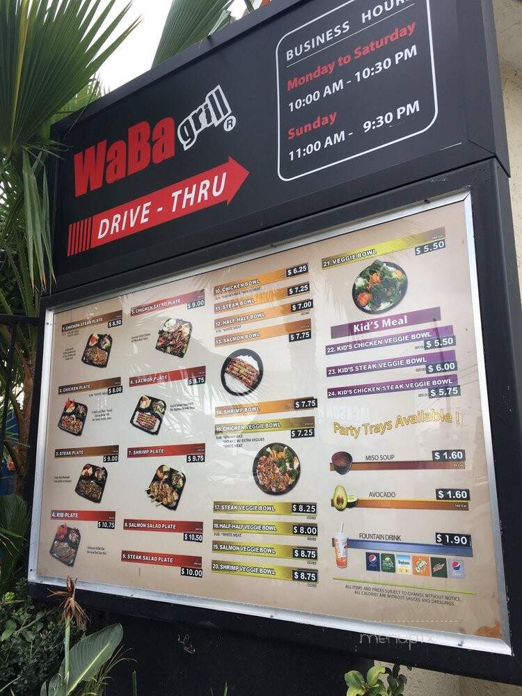 Waba Grill - Anaheim, CA