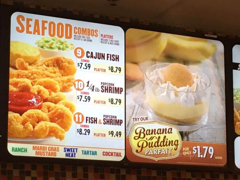 Popeyes - Fontana, CA menu_pic