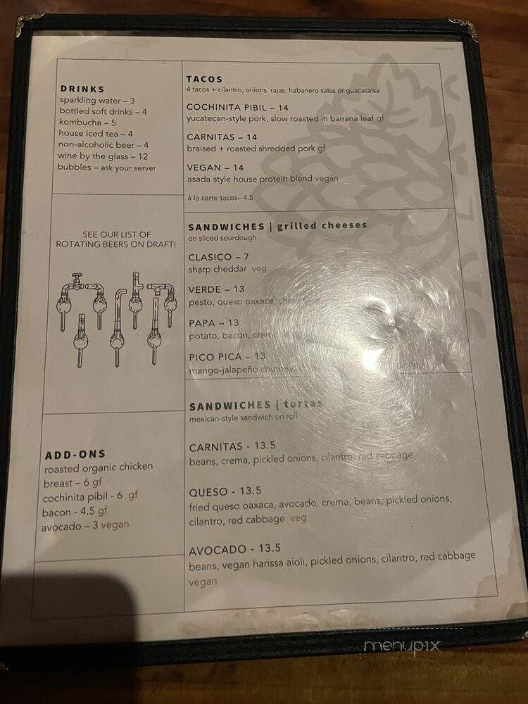 Lupulo Craft Beer House - Santa Cruz, CA menu_pic