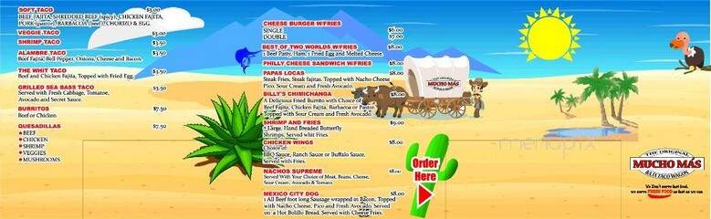 Pecos Tacos - Austin, TX menu_pic