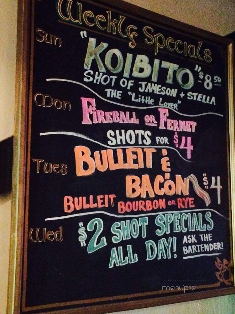Flanahan's Pub - San Francisco, CA menu_pic