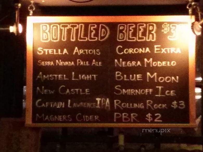 Gryphon's Pub at Gpscy - New Haven, CT menu_pic