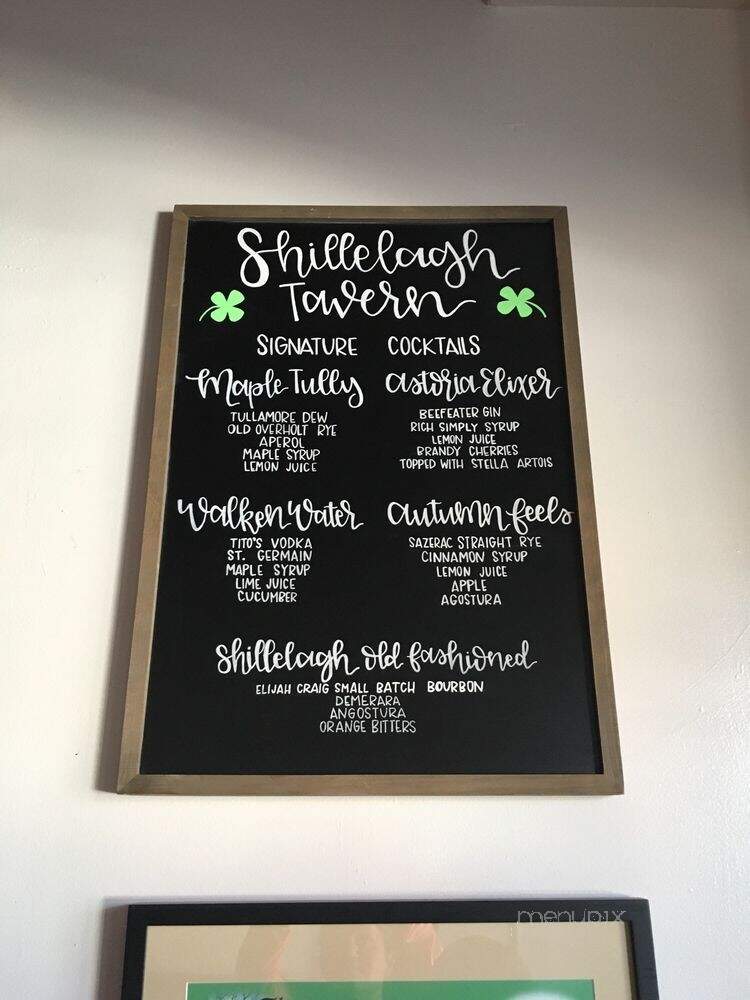 Shillelagh - Astoria, NY menu_pic