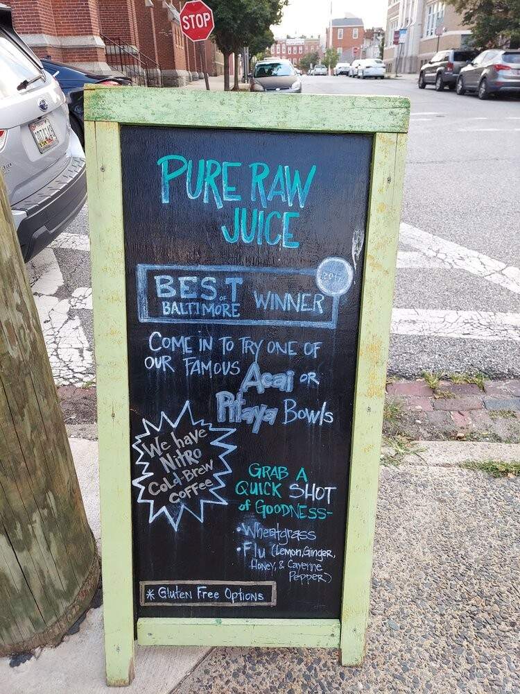 Pure Raw Juice - Baltimore, MD