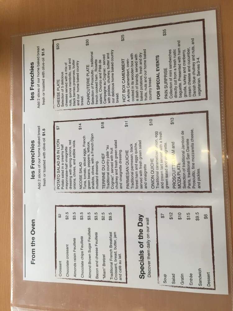 L'Epicerie at Wynwood - Miami, FL menu_pic