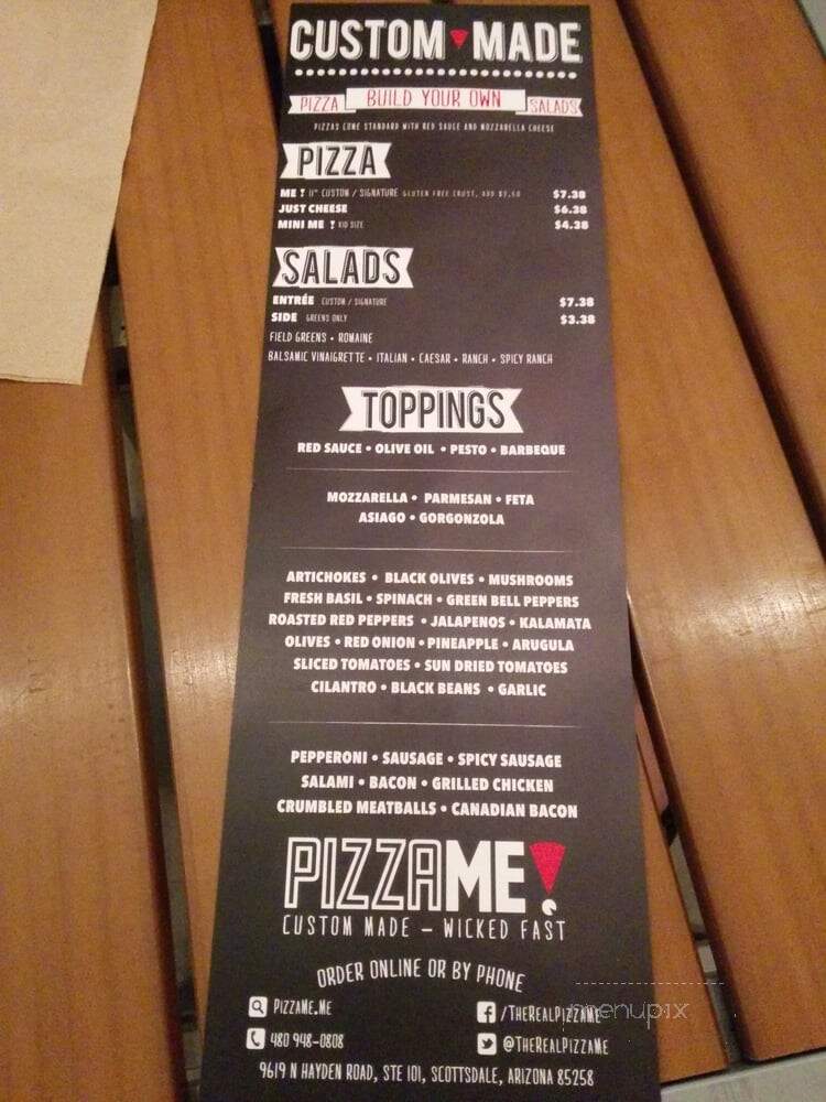 Pizza Me! - Scottsdale, AZ