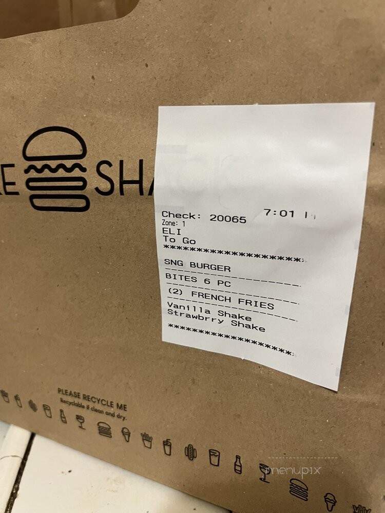 Shake Shack - West Hollywood, CA menu_pic