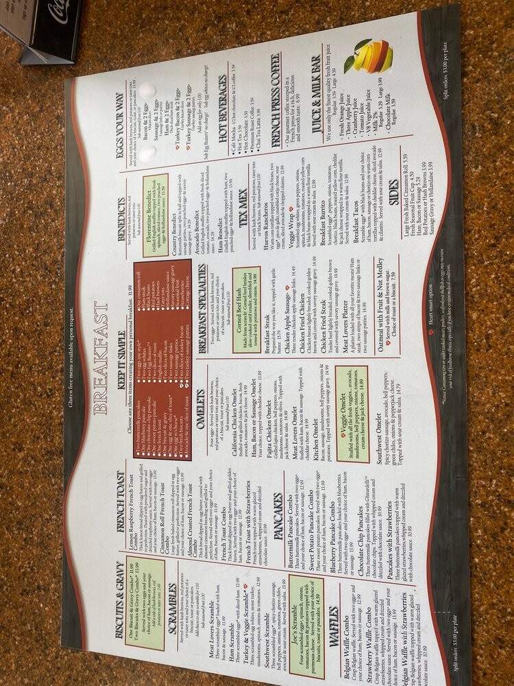 Kitchen Table - Vancouver, WA menu_pic