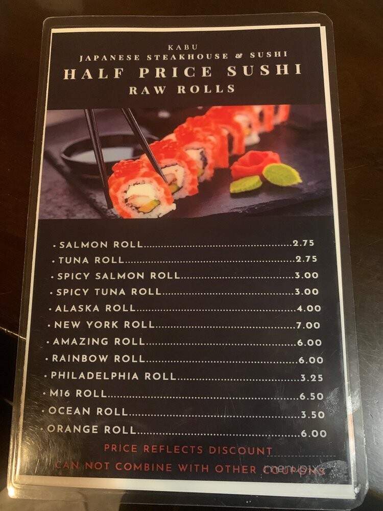 Kabu Japanese Steakhouse and Sushi - Laurel, MD
