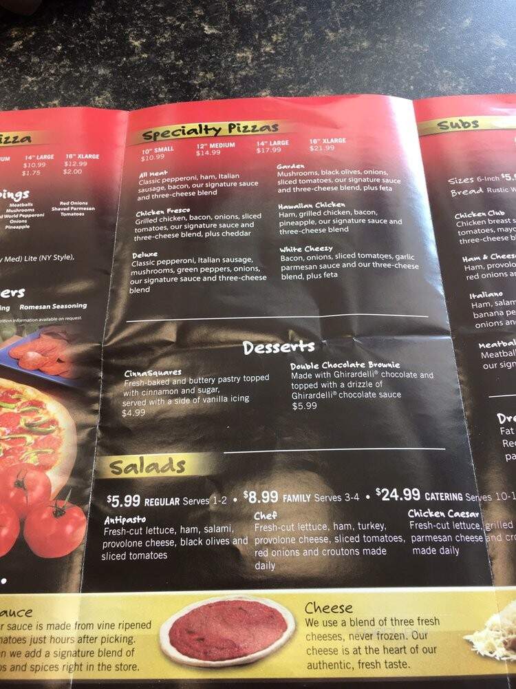 Marco's Pizza - Virginia Beach, VA menu_pic