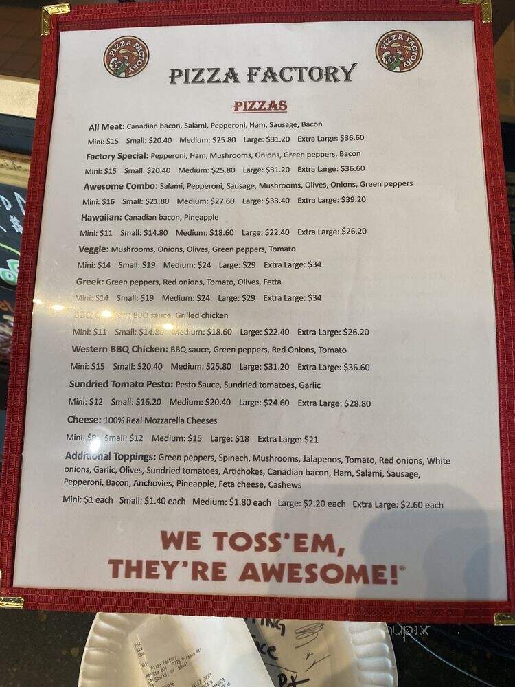 Pizza Factory - Sparks, NV
