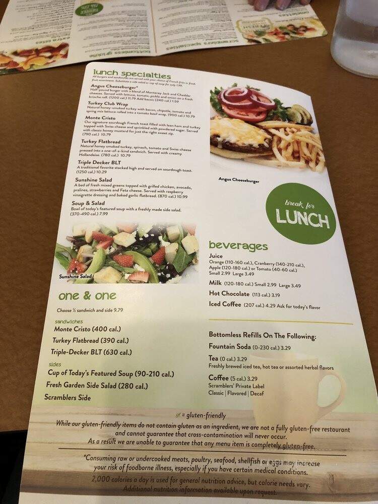 Scrambler Marie's - North Olmsted, OH menu_pic