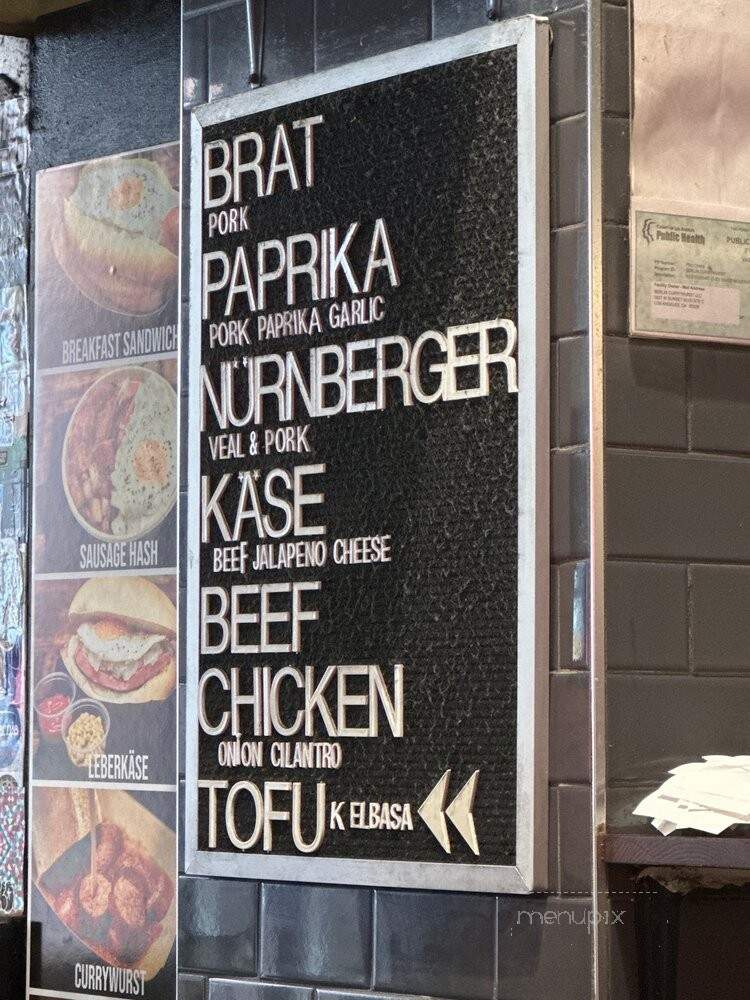 Berlin Currywurst - Los Angeles, CA menu_pic