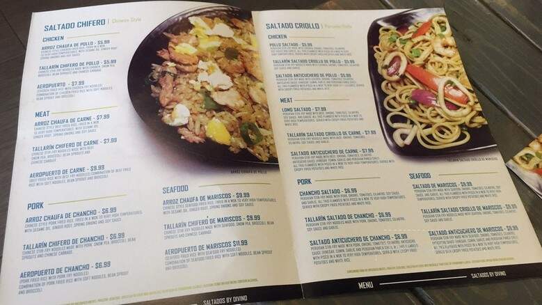 Ceviches by Divino - Miami, FL menu_pic