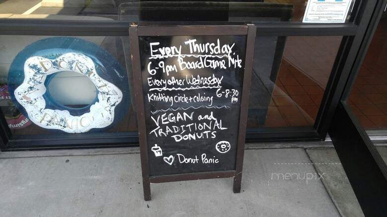 Donut Panic - San Diego, CA menu_pic