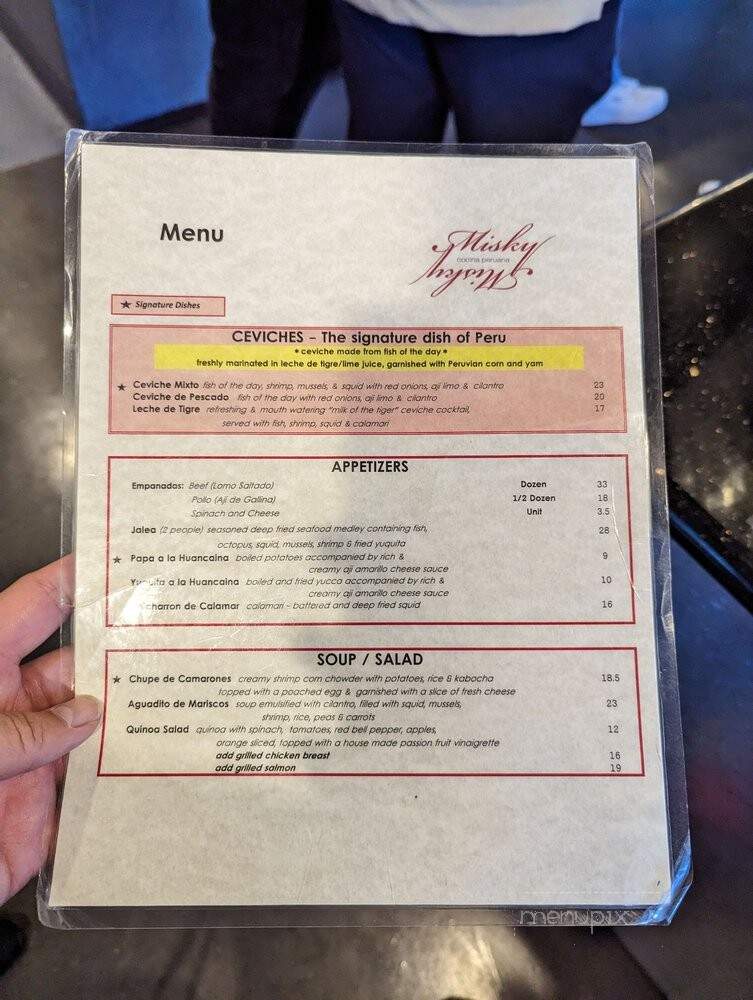 Misky Misky - West Covina, CA menu_pic