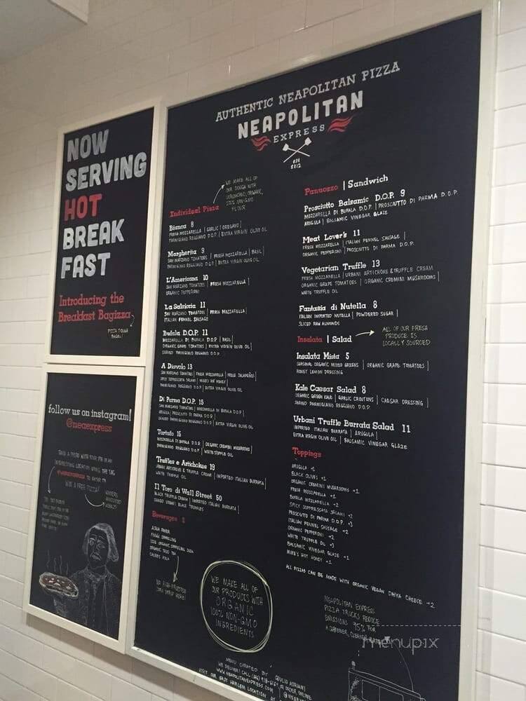 Neapolitan Express - New York, NY menu_pic