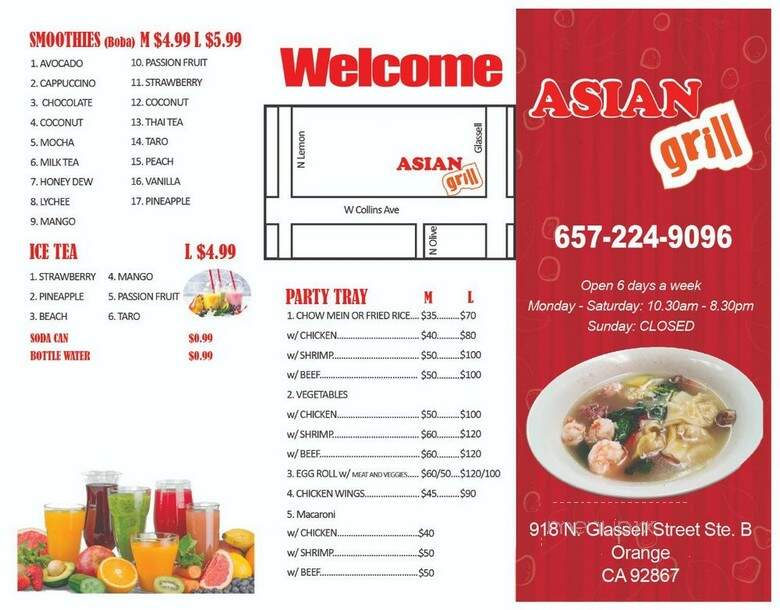 Panda Place - Orange, CA menu_pic