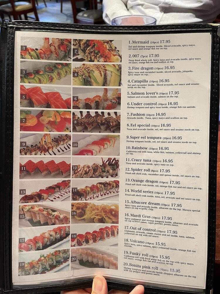 Ramen Maruya - Los Angeles, CA menu_pic