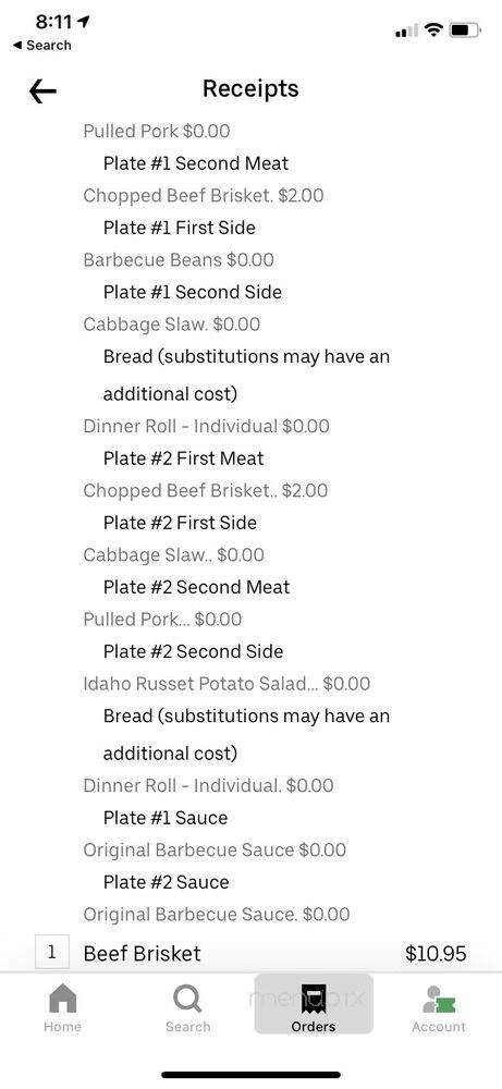 Dickey's Barbecue Pit - Whittier, CA menu_pic