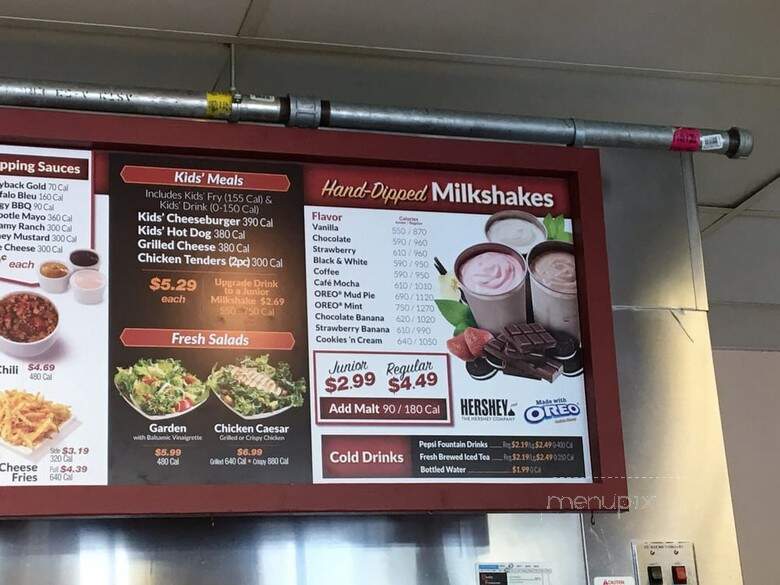 Jake's Wayback Burgers - West Goshen, PA menu_pic